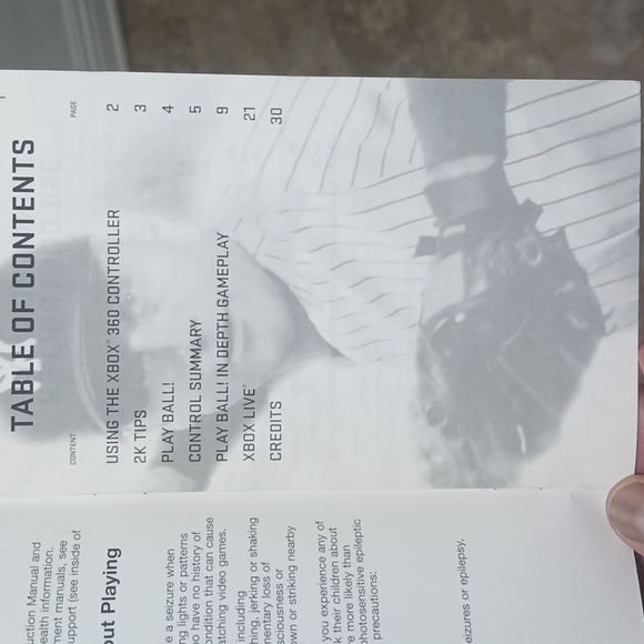 XBOX 360 MAJOR LEAGUE BASEBALL 2K7 - Picture 4 of 4